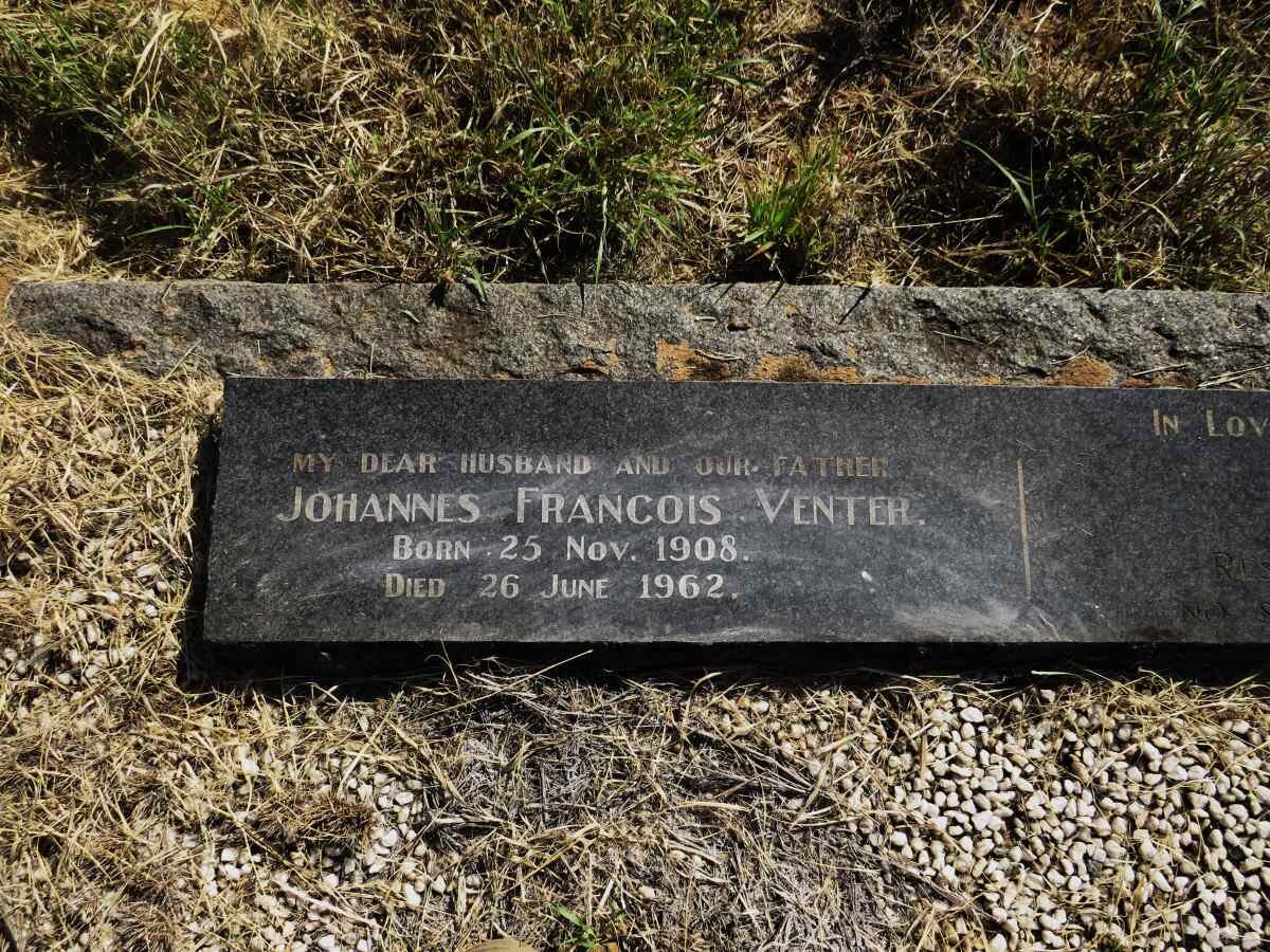 VENTER Johannes Francois 1908-1962 & Esther 1911-1993_1