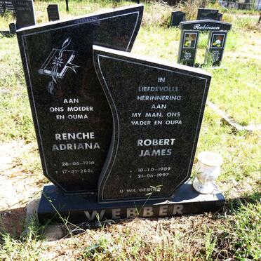 WEBBER Robert James 1909-1997 & Renche Adriana 1914-2004