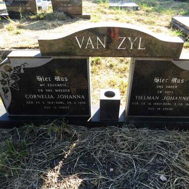 ZYL Tielman Johannes, van 1903-1985 & Cornelia Johanna 1912-1958