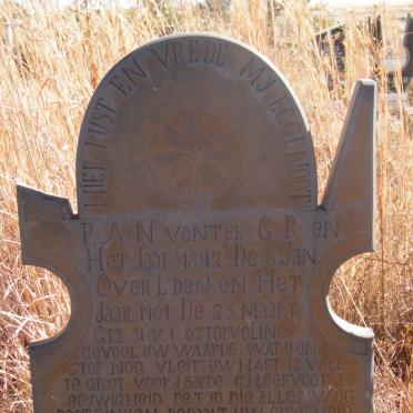 VENTER P.A.N. 1842-1904