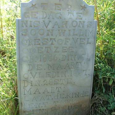 North West, VENTERSDORP district, Klipplaatdrif 214, farm cemetery_1