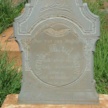 HEEVER Cornelia M., v.d. 1941-1942