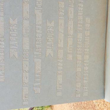 JACOBS Christoffel Frans 1866-1925 &amp; Anna Magaretha Johanna KOTZE 1872-1941