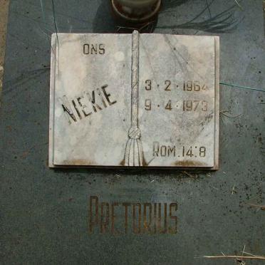 PRETORIUS Niekie 1964-1973