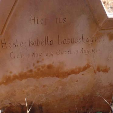 LABUSCHAGNE Hester Isabella 1899-1917