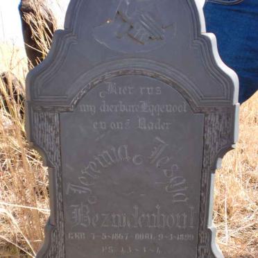 BEZUIDENHOUT Jeremia Jesaja 1867-1899
