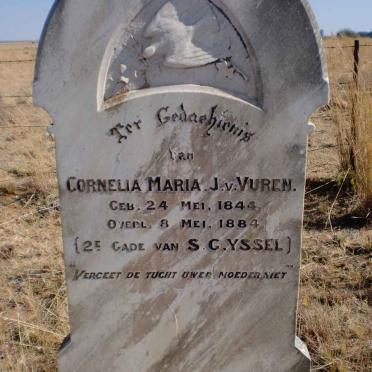 VUREN Cornelia Maria, J.v. 1844-1884