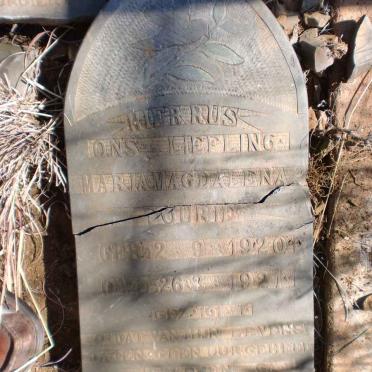 FOURIE Maria Magdalena 1920-1921