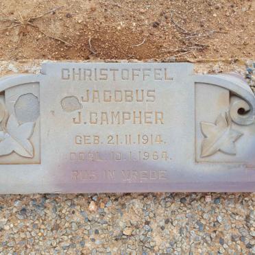 CAMPHER Christoffel Jacobus J. 1914-1964