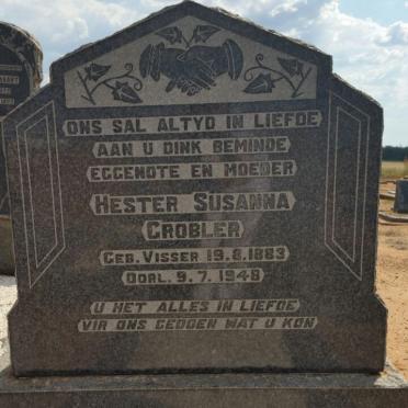 GROBLER Hester Susanna nee VISSER 1883-1948