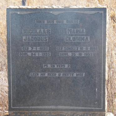 North West, VENTERSDORP district, Roodekop 229_4, farm cemetery 