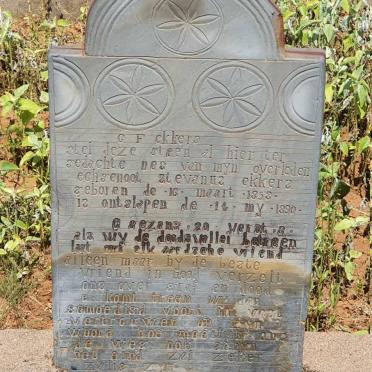 EKKERS Stevanus 1858-1890