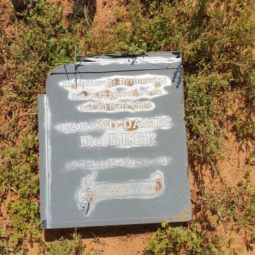 BEER Barend Daniel, de 1936-2015