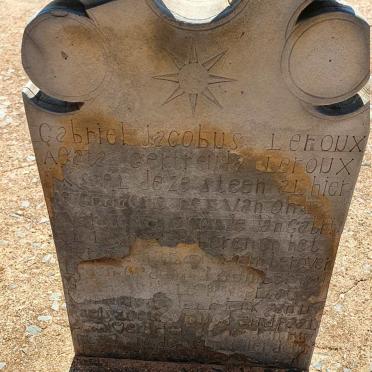 ROUX Jan Gabriel, le -1891