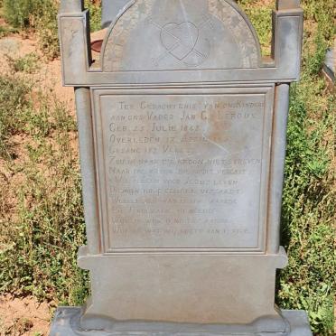 ROUX Jan G., le 1862-1937