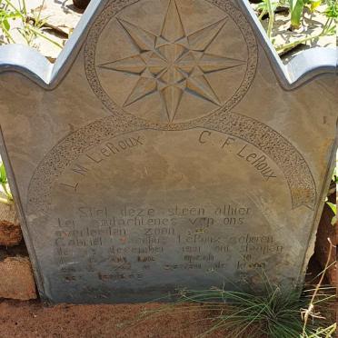 ROUX Gabriel Jacobus, le 1891-1906