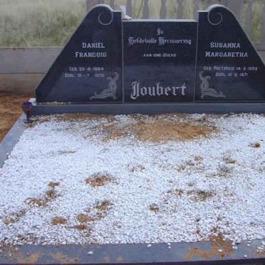JOUBERT Daniel Francois 1884-1975 &amp; Susanna Margaretha PRETORIUS 18??-1971