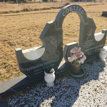 COETZEE Johannes Hendrik 1951-2007 &amp; Catharina Petronella 1954-