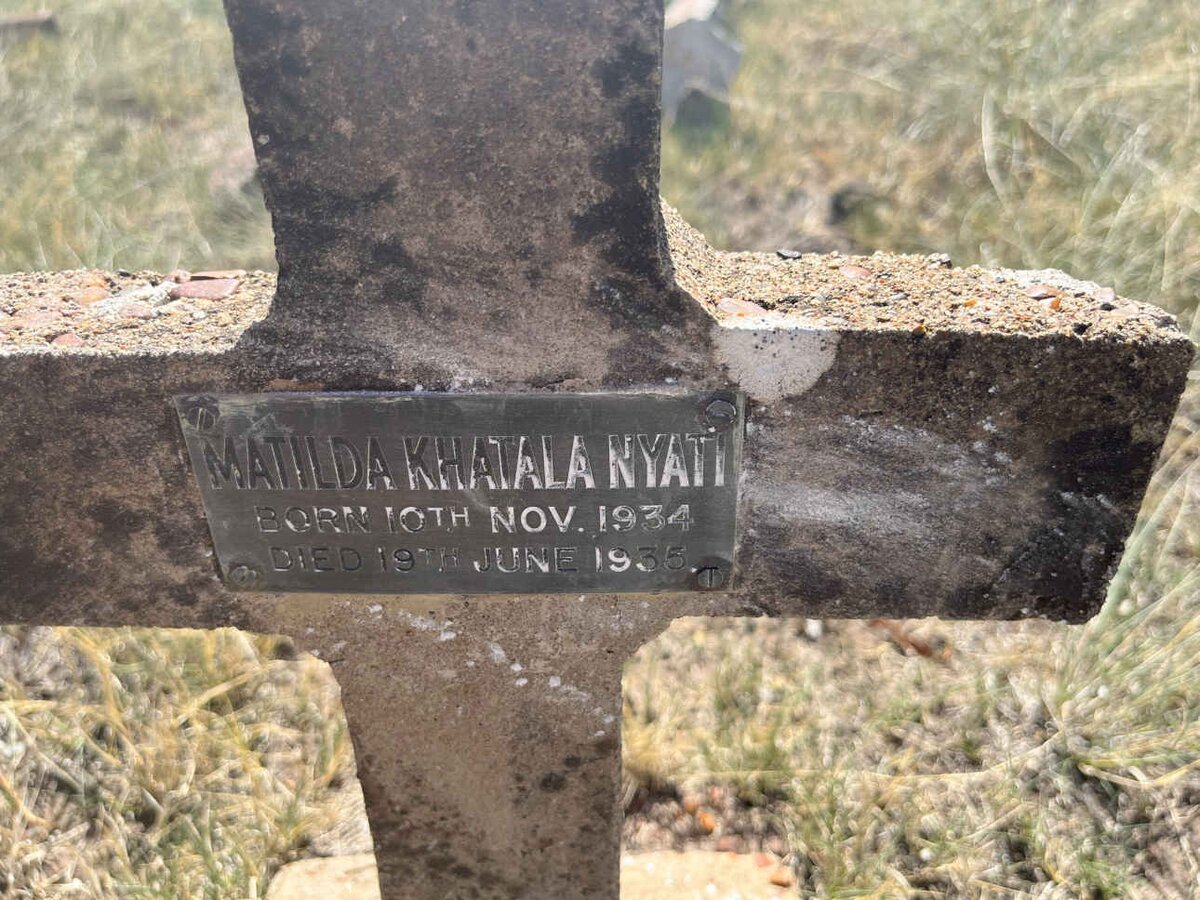 NYATI Matilda Khatala 1934-1935