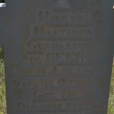 North West, WOLMARANSSTAD district, Leeudoringstad, Rietkuil 43 HP, farm cemetery_1