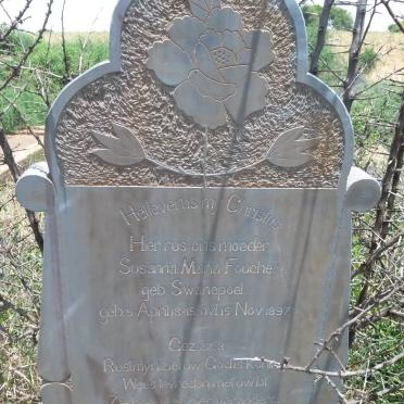 North West, WOLMARANSSTAD district, Brandhoek 78HP, farm cemetery