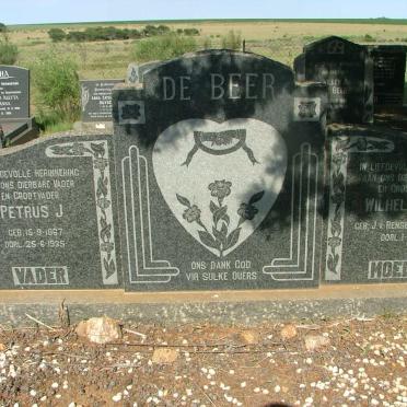 BEER Petrus J., de 1867-1935 &amp; Wilhelmina J.  J.V. RENSBURG 1871-1961