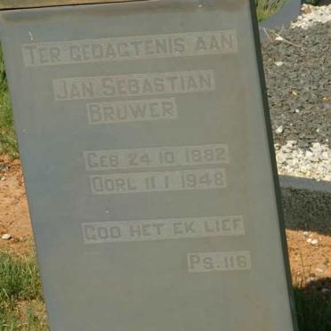 BRUWER Jan Sebastian 1882-1948