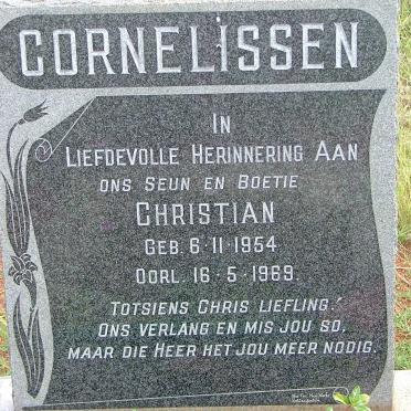 CORNELISSEN  Christian 1954-1969