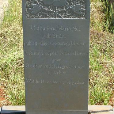 NEL Cathariena Maria nee  SMITH 1865-1941