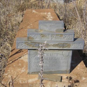 JONKER Anna Elizabeth 1836-1915