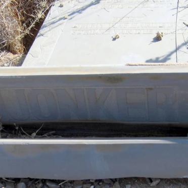 JONKER Adolf Jakobus 1873-1956