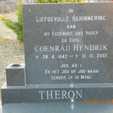 THERON Coenrad Hendrik 1942-2002