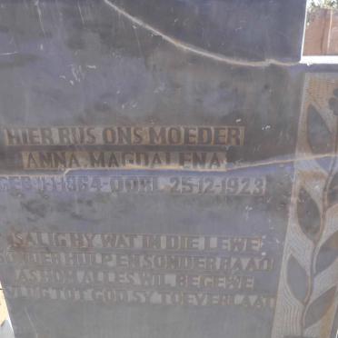 OBERHOLZER Anna Magdalena 1864-1923