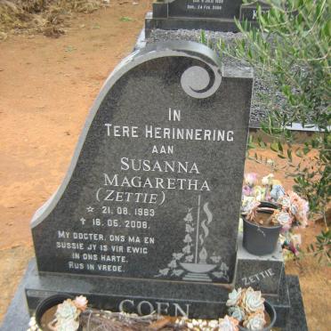 COEN Susanna Magaretha 1963-2008