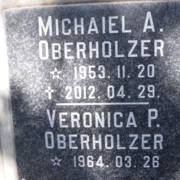 OBERHOLZER Michaiel A. 1953-2012 &amp; Veronica P. 1964-