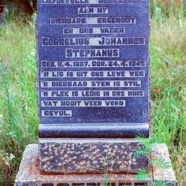 COETZEE Cornelius Johannes Stephanus 1887-1945