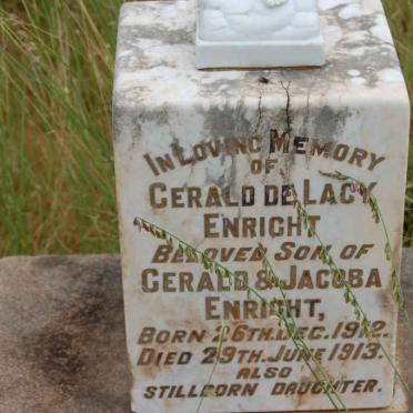 ENRIGHT Gerald De Lacy 1912-1913 :: ENRIGHT Baby