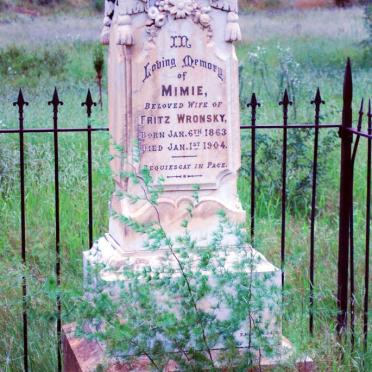 WRONSKY Mimie 1863-1904