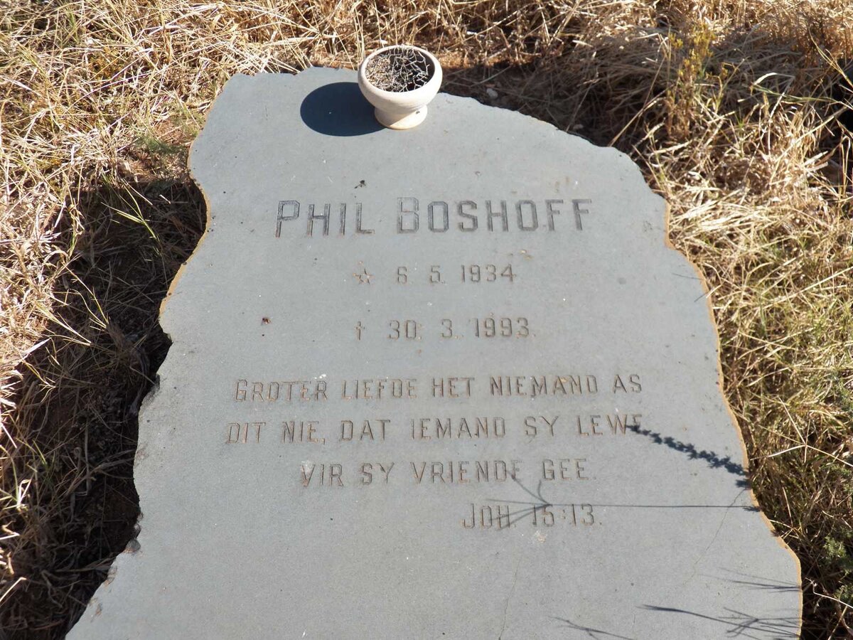BOSHOFF Phil 1934-1993