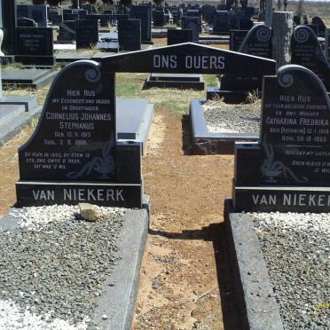 NIEKERK Cornelius Johannes Stephanus, van 1913-1988 &amp; Catharina Fredrika ROSSOUW 1919-1965