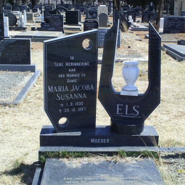 ELS Maria Jacoba Susanna 1930-1997