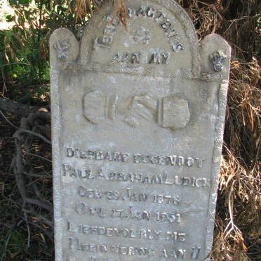 LUDICK Paul Abraham 1876-1951