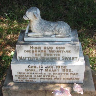 SWART Matthys Johannes 1952-1952