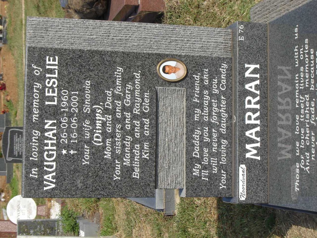 MARRAN Vaughan Leslie 1960-2001