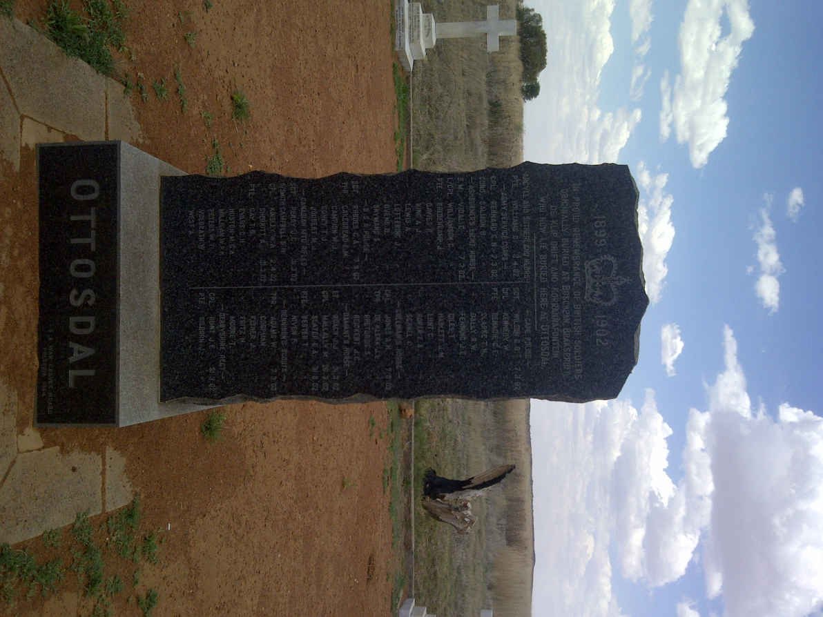 1. Memorial - British Soldiers 1899-1902