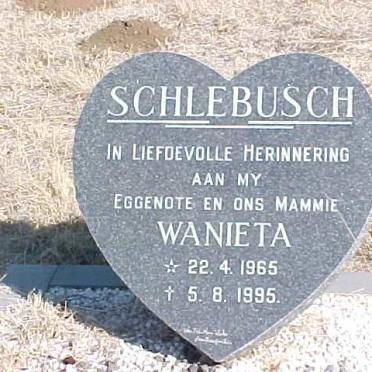 SCHLEBUSCH Wanieta 1965-1995