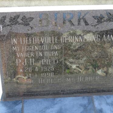 BIRK P.J.H. 1925-1990