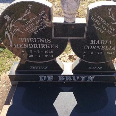 BRUYN Theunis Hendriekes, de 1938-2001 &amp; Maria Cornelia 1941-