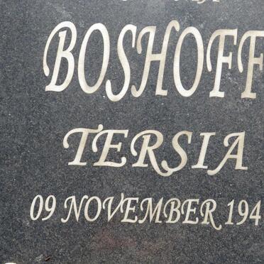 BOSHOFF Tersia 1946-