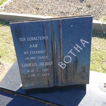 BOTHA Cornelis Jacobus 1912-1975
